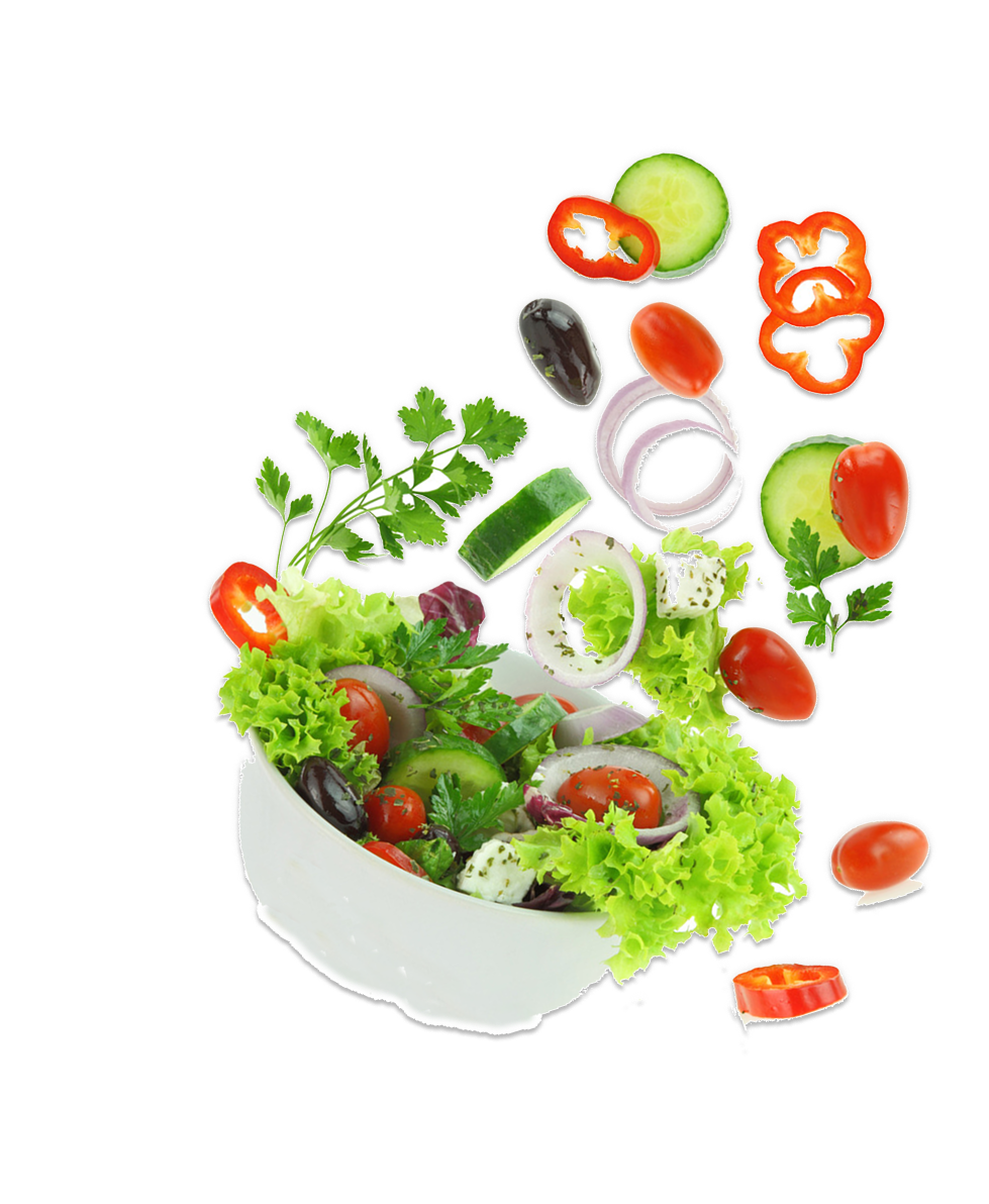 Fresh fruits and vegetables